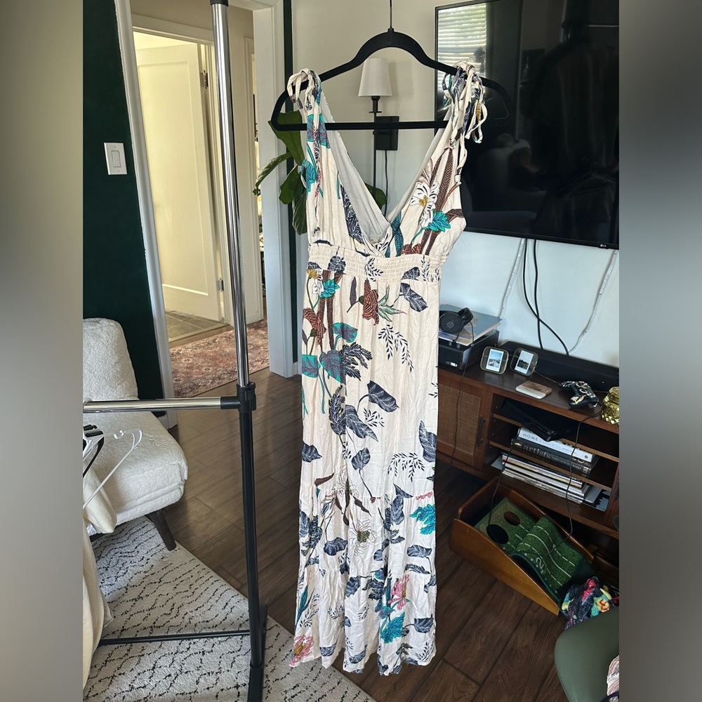 VICI Dolls - gorgeous floral maxi dress, tie straps